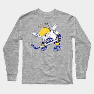 Defunct - Minnesota Fighting Saints 1973 Hockey Long Sleeve T-Shirt